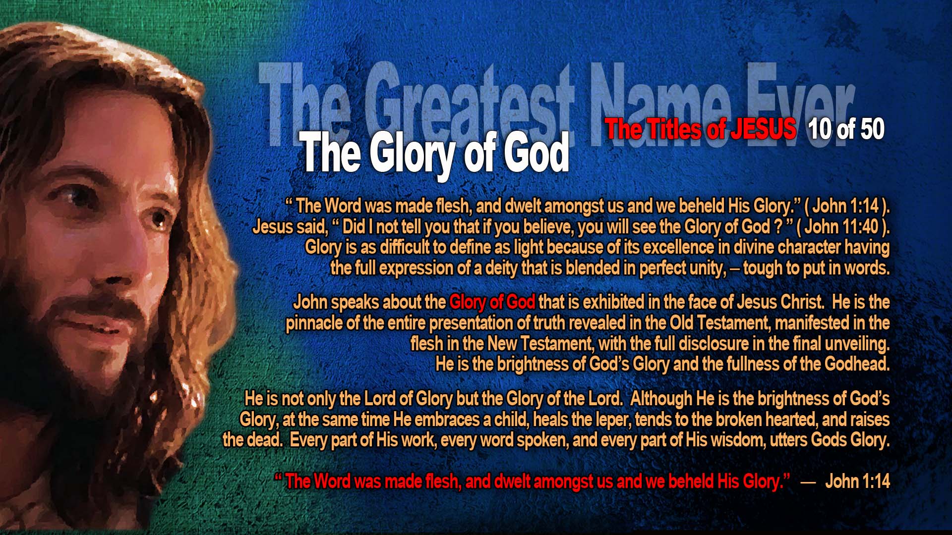 10 GreatestName Glory