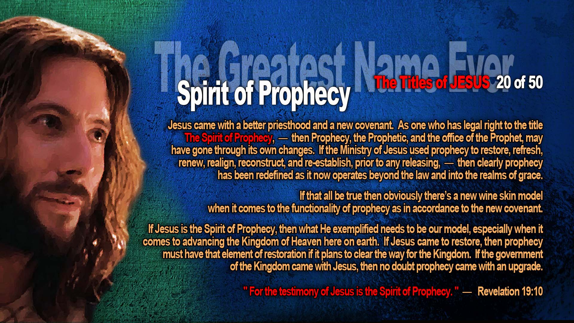 20 GreatestName Prophecy