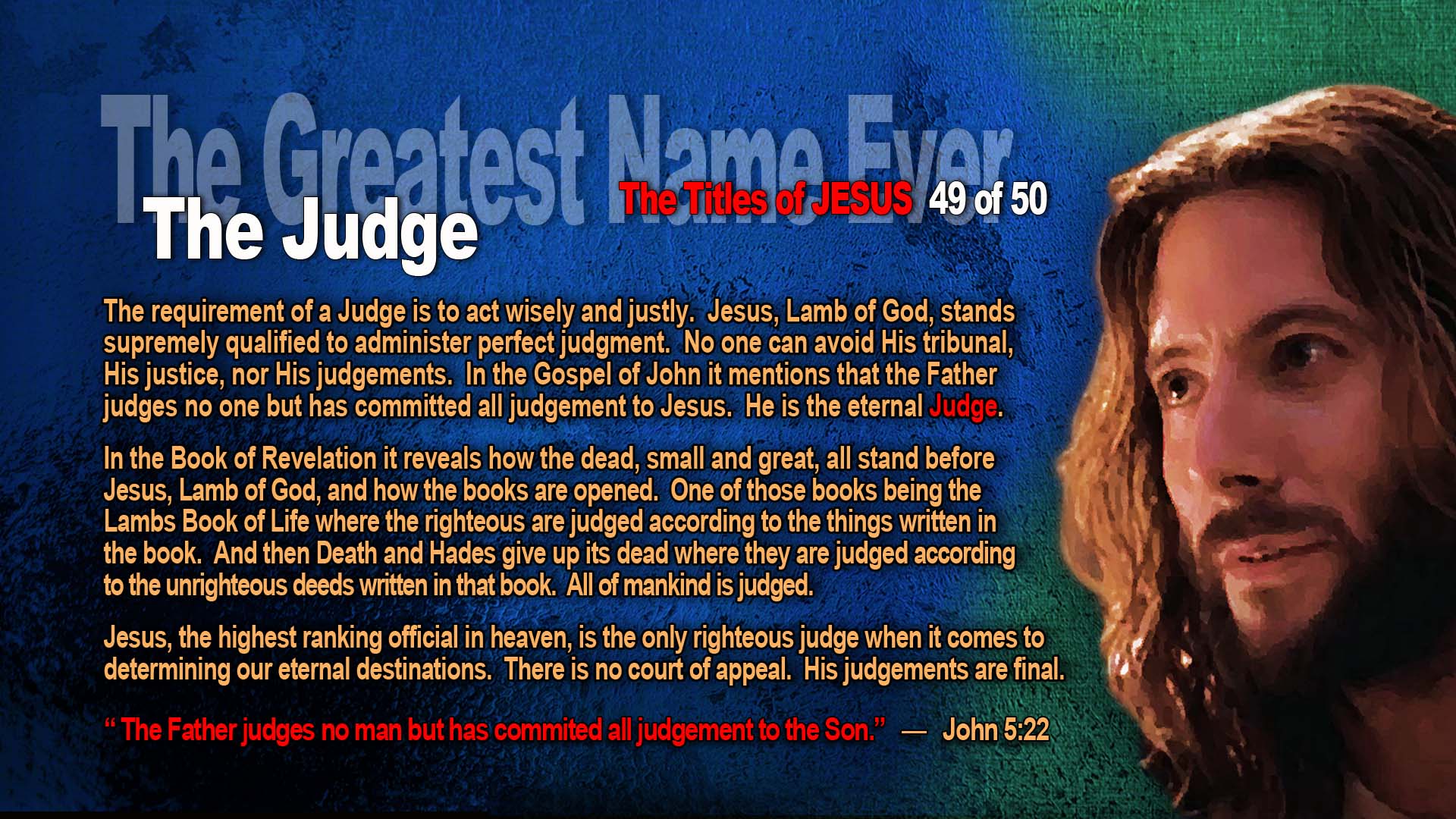 49 GreatestName Judge