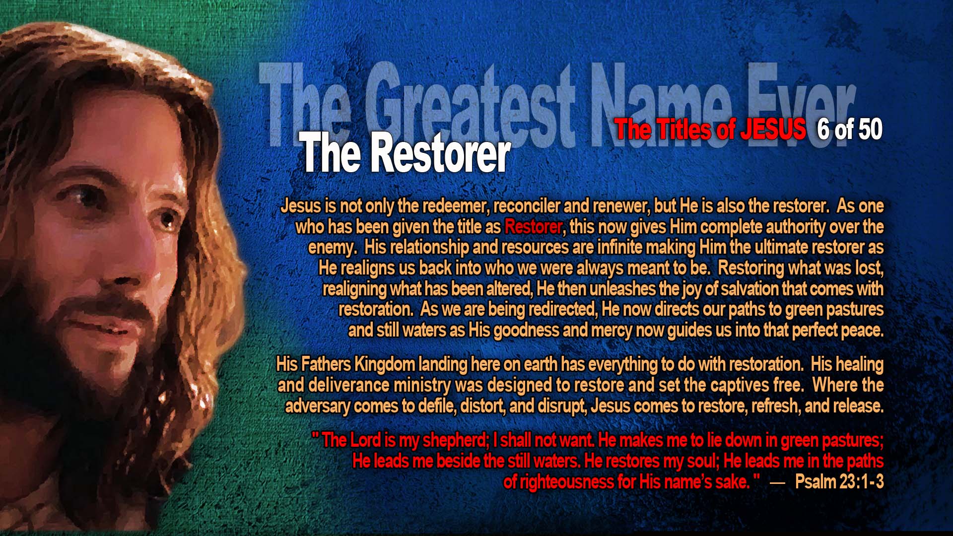6 GreatestName Restorer