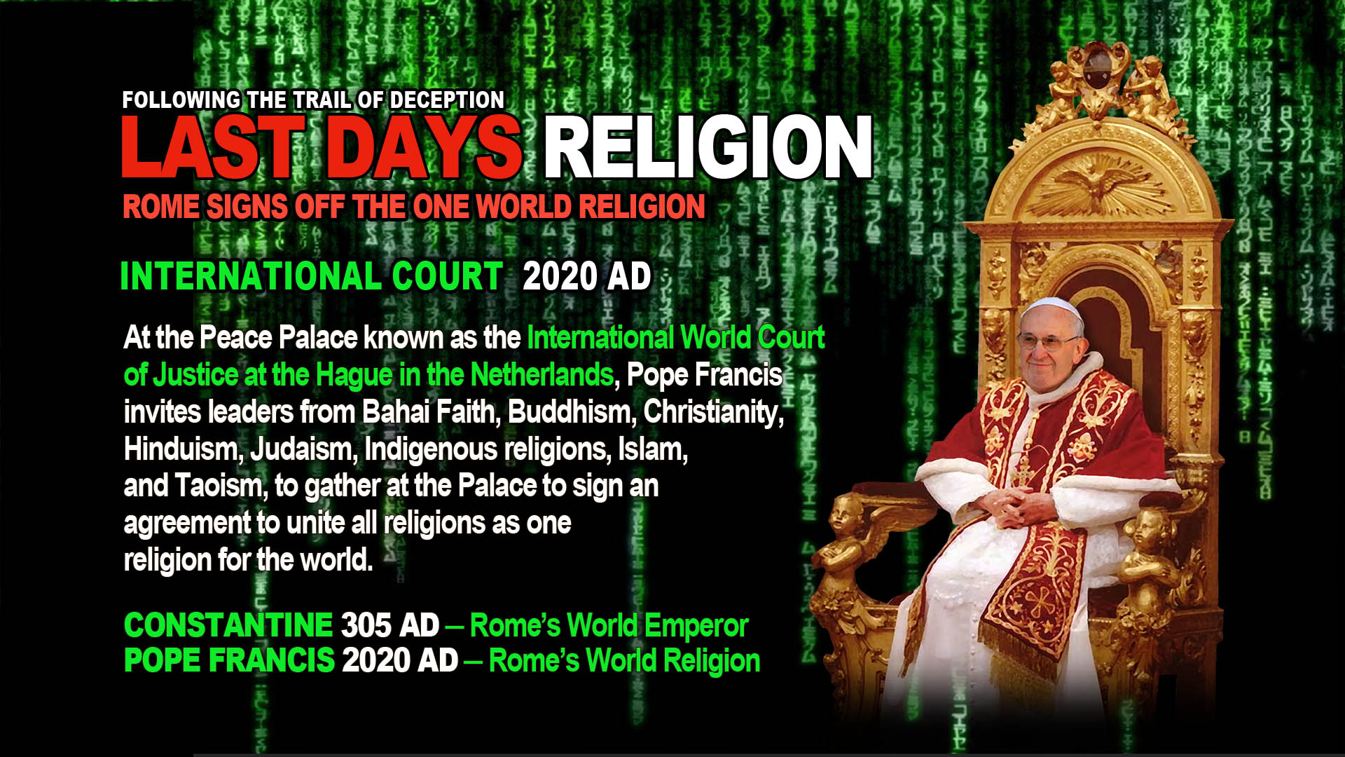 LastDays Religion