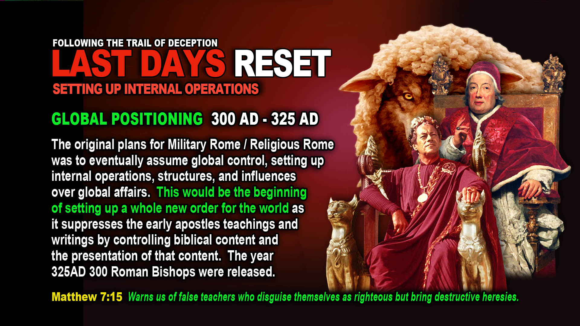 7A LastDays RomeReset